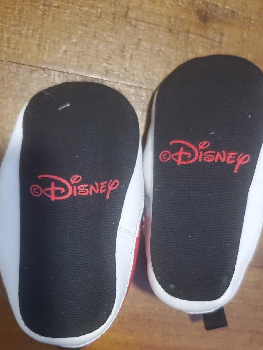 🐻  Disney Mickey Mouse Slip-On Toddler Shoes in Black and Red